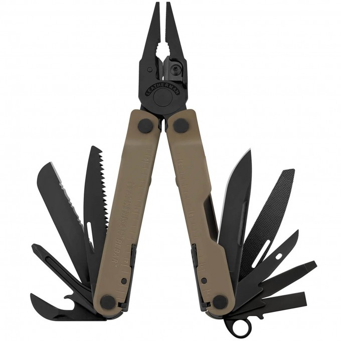 Мультитул LEATHERMAN REBAR COYOTE с нейлоновым чехлом 832406